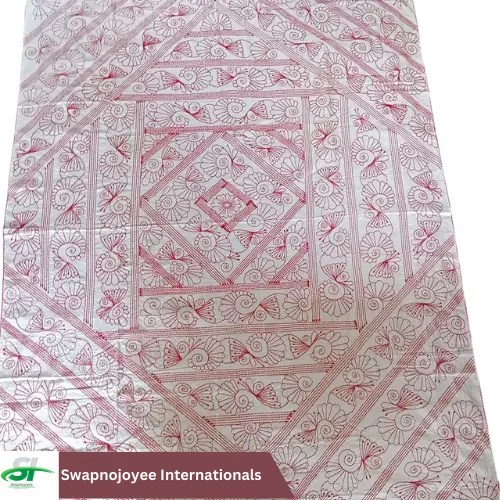 Traditional Bengali Nakshi Katha - Perfect for Home Decor