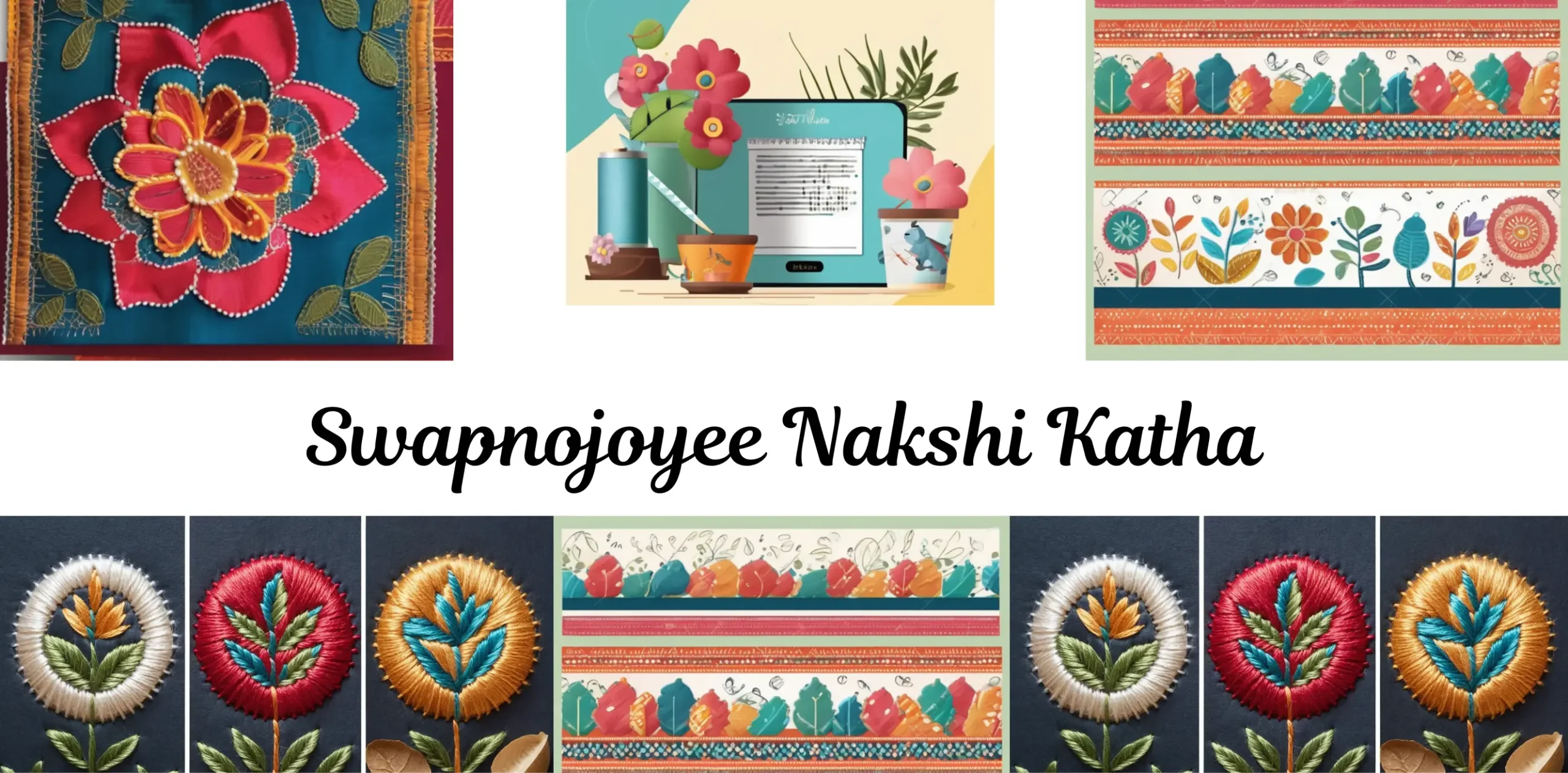 Traditional Bengali Nakshi Katha - Perfect for Home Decor